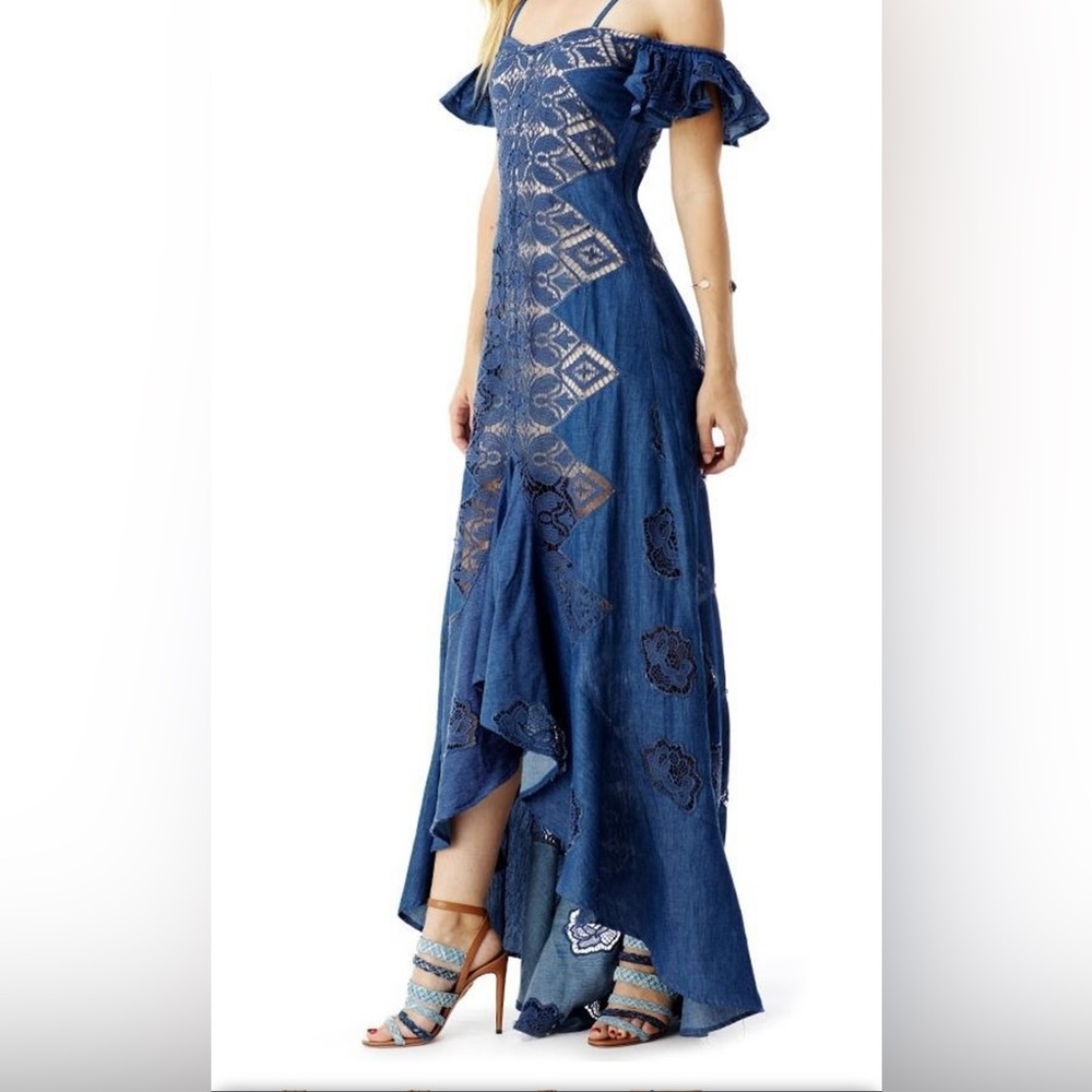 Sky Lesya high low dress. Size small.